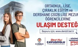 Dar gelirli öğrencilere aylık 44 binişlik ulaşım desteği