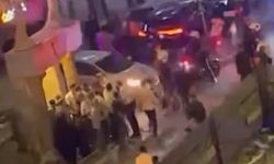 Düğün salonundaki kavga sokağa taştı: O anlar kamerada!