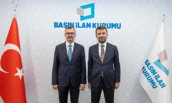 Cumhurbaşkanlığı İletişim Başkanı Burhanettin Duran, BİK Genel Müdürü Çay ile bir araya geldi