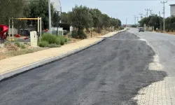 Edremit’te öğrencilerin kullandığı güzergâh yenilendi