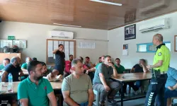 Efeler Belediyesi şoförlerine güvenli sürüş eğitimi
