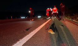 Feci kaza: 71 yaşındaki motosiklet sürücüsü hayatını kaybetti