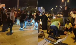 Feci kazada motosikletteki 2 kişi yola savruldu: 1 ölü, 1 yaralı