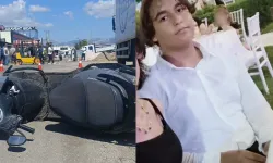 Forkliftin vinç demirine başını çarpan genç motosiklet sürücüsü öldü