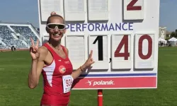 İzmirli sporcu Aycan Kurtcan yüksek atlamada Balkan şampiyonu oldu