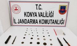 Kaçak kazı operasyonu: Sikke, dedektör ve kazı malzemeleri ele geçirildi