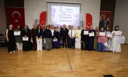 Kadınların okuma yazma azmi sertifikayla taçlandı