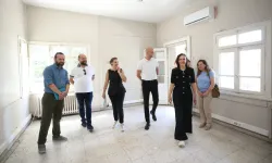 Karşıyaka’nın tarihi sağlık merkezinde restorasyon başladı