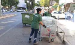 Konak’ta 200 yeni çöp konteyneri hizmete alındı