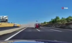 Kontrolden çıkan otomobil karşı şeride geçti: 1 ölü, 7 yaralı