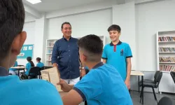 Mehmet Cansız yeni eğitim yılının ilk gününde öğrencilerle buluştu