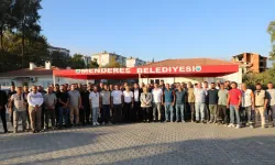 Menderes’te belediye çalışanlarına birlik mesajı