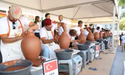 Menemen Çömlek Festivali'nde ustalar yarıştı