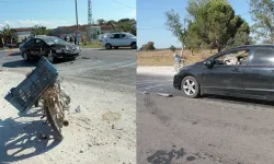 Otomobilin çarptığı 65 yaşındaki motosiklet sürücüsü hayatını kaybetti