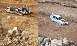 Şarampole devrilen otomobilde 1 yaşındaki bebek öldü