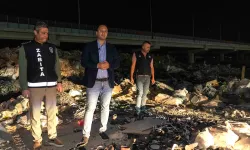 Eşki, Işıkkent’te kaçak moloz dökümüne karşı denetime katıldı