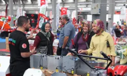 Uşak Tarım Fuarı'nda yeni nesil ekipmanlara yoğun ilgi
