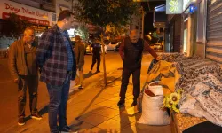 Başkan Eşki güne sabah denetimiyle başladı