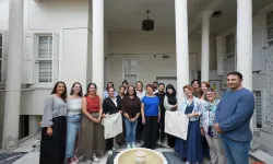 Basmane’nin geçmişi kumaşlarda yeniden hayat buldu