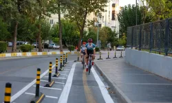 Bisiklet yolu etap etap hizmete giriyor