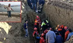 Drenaj çalışması sırasında göçük meydana geldi: Toprak altında kalan muhtar öldü