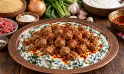 Gelinim Mutfakta Gaziantep Cacıklı Arap Köftesi tarifi: Gaziantep Cacıklı Arap Köftesi nasıl yapılır?
