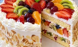 Gelinim Mutfakta Meyve Şölenli Pasta tarifi: Meyve Şölenli Pasta nasıl yapılır?