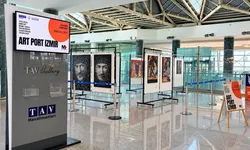 İzmir Adnan Menderes Havalimanı’nda ‘Art Port İzmir’ sergisi açıldı