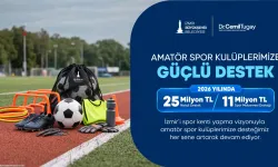 İzmir’de 261 amatör spor kulübüne 36 milyon TL destek
