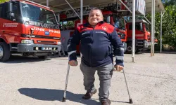 İzmir itfaiyesi'nin "110 Yaşar"ı 24 yıldır görev başında