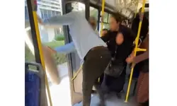 İzmir'de belediye otobüsünde 'halı' kavgası!