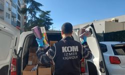 İzmir’de kaçakçılık operasyonu: Binlerce makaron ve kaçak sigara ele geçirildi