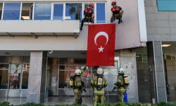 İzmir’de nefes kesen yangın tatbikatı
