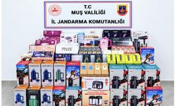 Kaçak ürün operasyonu: 237 parça malzeme ele geçirildi