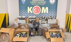 Kaçakçılık operasyonu: Bin litre etil alkol ve 110 kilo tütün ele geçirildi