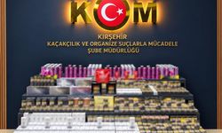 Kaçak ürün operasyonu: 750 paket sigara ve 120 ürün ele geçirildi