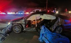 Kontrolden çıkan otomobil bariyere çarptı: 2 ölü, 2 yaralı