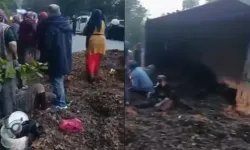 Köy yolunda traktör kazası: 11 yaralı
