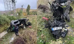 Otomobilin takla attığı kazada 1 kişi öldü, 1 kişi yaralandı