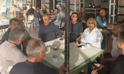 Şen'den pazar mesaisi: Menderes'e hizmet dönemini yaşatacağız!