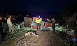 Orman yolunda devrilen traktörün altında kalan sürücü hayatını kaybetti