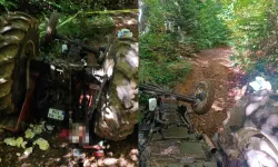 Yayla yolunda feci kaza: Dede öldü, torunu hastaneye kaldırıldı