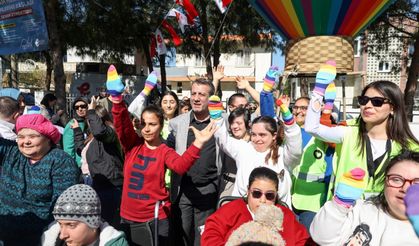 Aydın Efeler, bahara özel çocuklarla "merhaba" dedi
