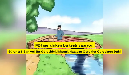 8 saniyede çözebilir misin? Vatandaşların %93'ü resimdeki mantık hatasını göremedi!