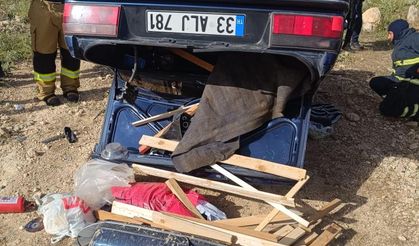 Feci kaza: Otomobil takla attı, 3 yaşındaki çocuk hayatını kaybetti!
