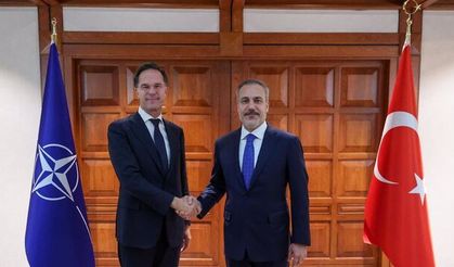 Bakan Fidan ile NATO Genel Sekreteri Rutte ile görüştü
