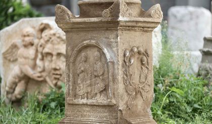 Roma Dönemi’nden izler taşıyan mezar steli Fethiye’de sergilenecek