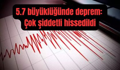 Filipinler'de 5.7 büyüklüğünde deprem: Çok şiddetli hissedildi