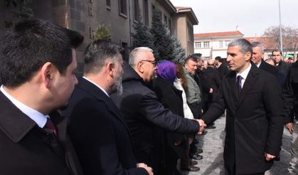 Göreve yeni başlayan Vali Aktaş’tan hizmet vurgusu