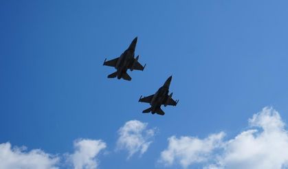 F-16 ve Bayraktar Akıncı'dan prova uçuşu